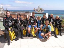 Canary Islands, Lanzarote scuba diving holiday.